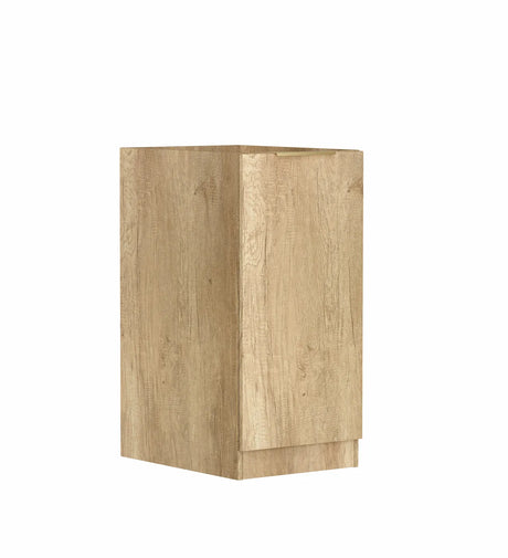 Byron Laundry 415 Natural Oak Base Cabinet side view