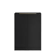 Byron Laundry 630 Black Oak Base Cabinet front view