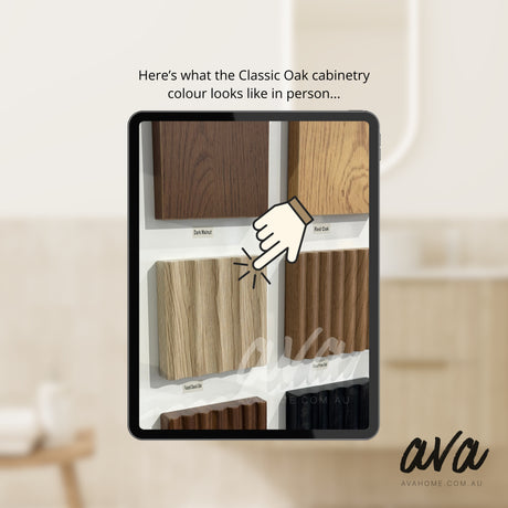 CETO Artis-D 900mm Classic Oak Wall Hung Vanity - Curve