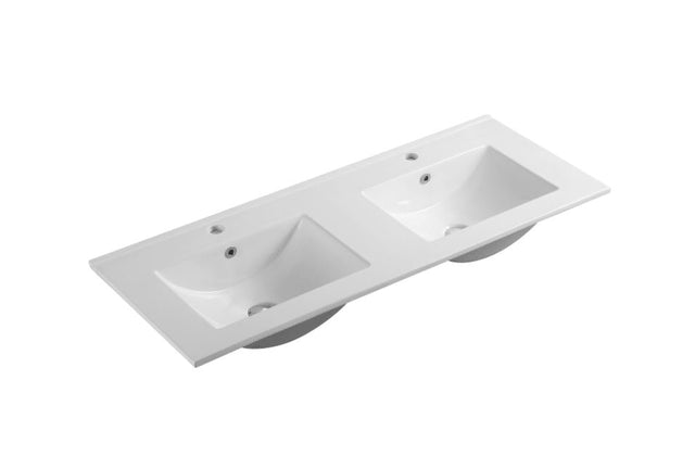 Mercio Ceramic Basin Top - Double Bowl 1200mm