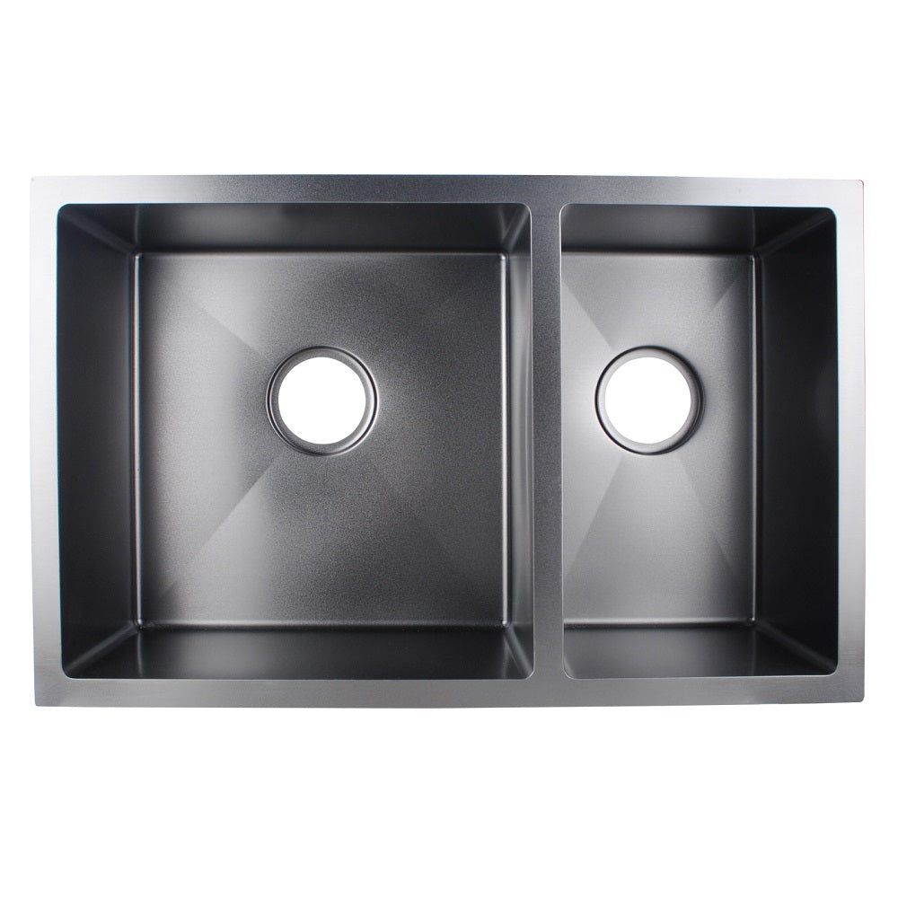 Dark Grey Stainless Steel 710x450x205mm Kitchen Sink