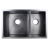 Dark Grey Stainless Steel 710x450x205mm Kitchen Sink