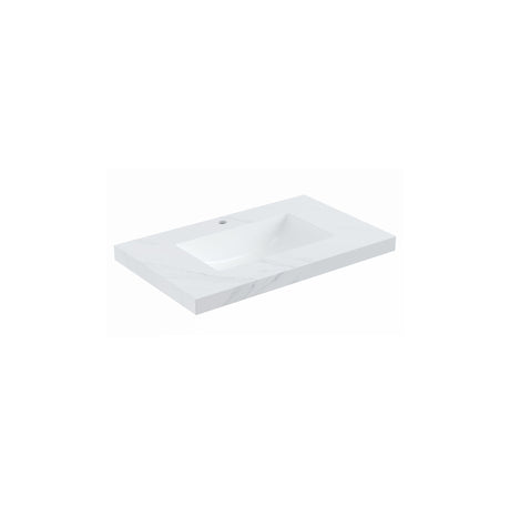 Brindabella 750mm Wall Hung Vanity - Fluted