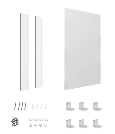 End Panel 880x580x16 Polyurethane White with installation Kit