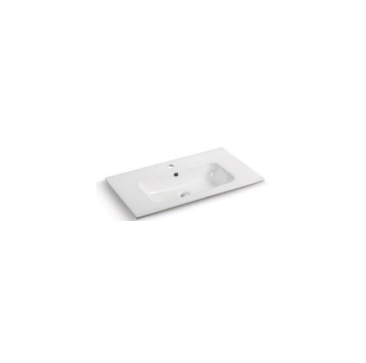 Gloss white Ceramic Top 750mm