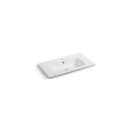 Gloss white Ceramic Top 750mm