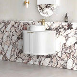 Hampshire Wall Hung Vanity Curve 600mm - White