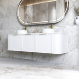 hampshire wall hung vanity white 1800mm