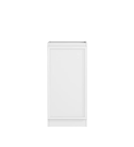 Hampshire Laundry 415 White Base Cabinet front