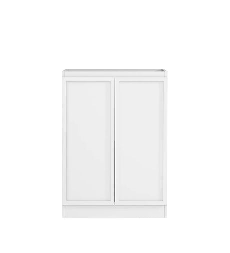 Hampshire Laundry 630 White Base Cabinet front