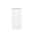 Hampton Laundry 415 White Base Cabinet with internal Drawer