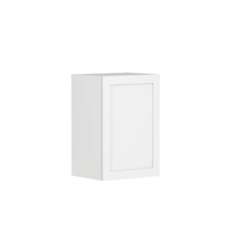 Hampton Laundry 415 White Wall Cabinet side view