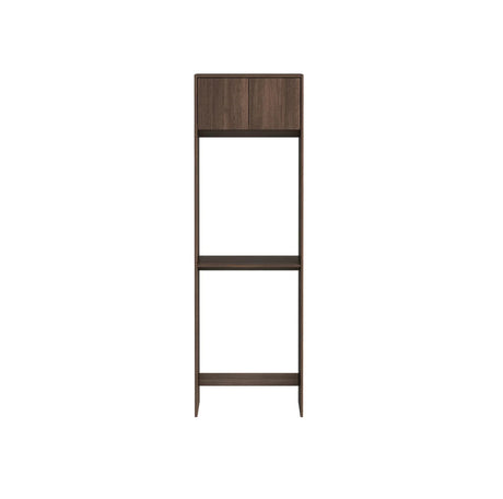 Havana 2100 mm Sable Walnut Tall Washing Machine Cabinet Front