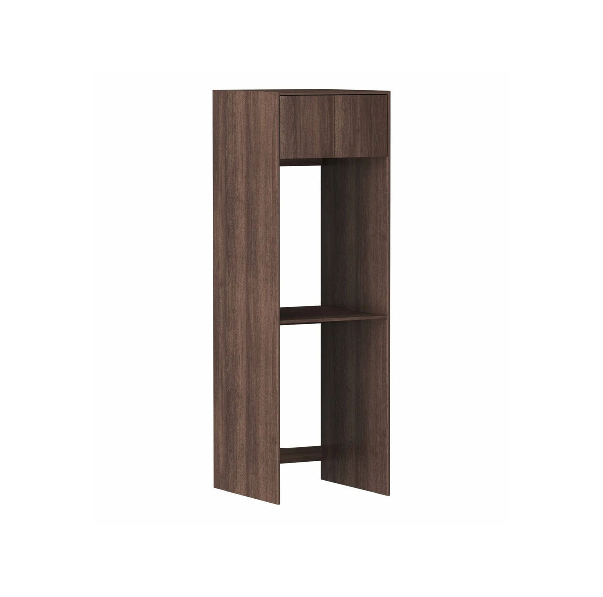 Havana 2100 mm Sable Walnut Tall Washing Machine Cabinet Side