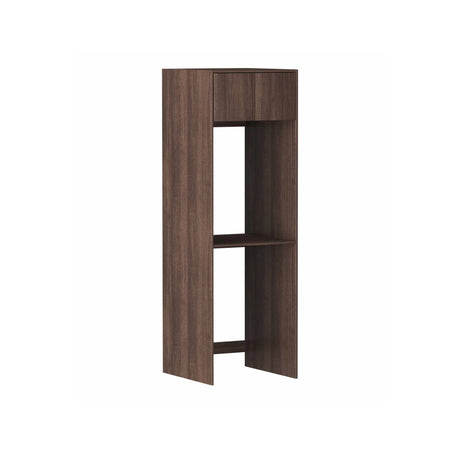 Havana 2100 mm Sable Walnut Tall Washing Machine Cabinet Side