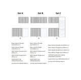 Havana 1715 × 600 × 2100 mm Sable Walnut Laundry Kit Set
