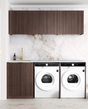 Havana 1960 × 600 × 2100 mm Sable Walnut Laundry Kit