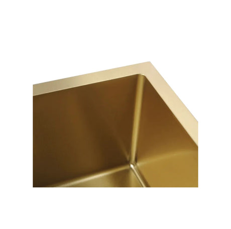 Axon 450x450x220mm Single Bowl Argent Gold Sink Edge