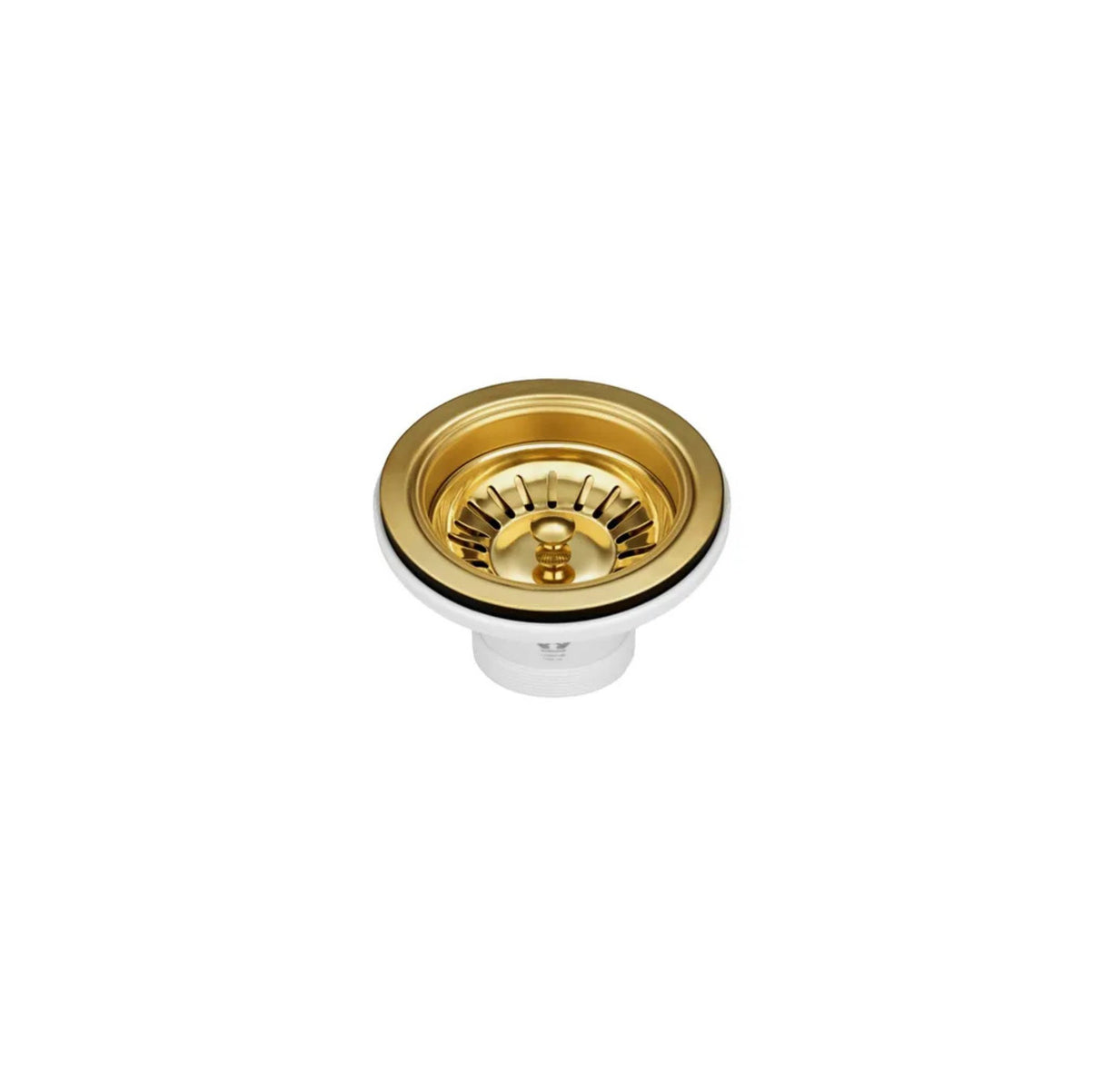 Axon 520x440x220mm Single Bowl Argent Gold Sink Basket Waste