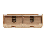 Laguna Wall Hung Vanity 1500mm - Natural Oak