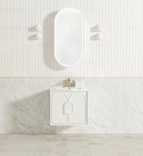 Laguna Wall Hung Vanity 600mm - White