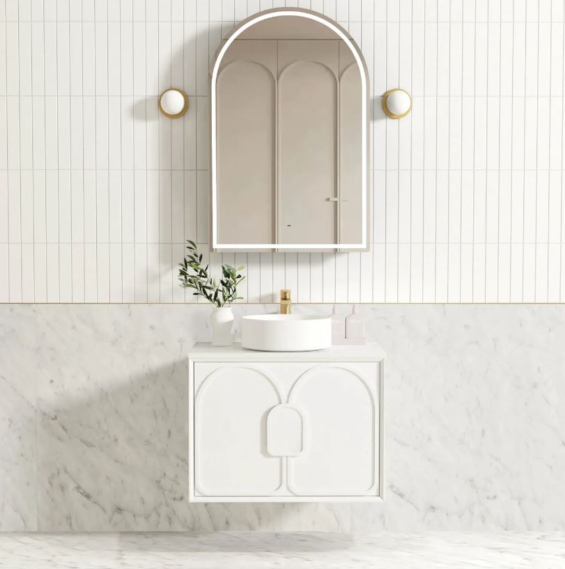 Laguna Wall Hung Vanity 750mm - White