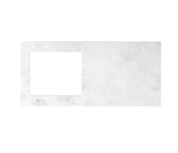 Laundry 1300mm Solid Surface Cloudy Carrara Top
