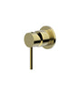 Morgan Rund Shower / Bath Mixer Brushed Gold
