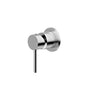 Morgan Rund Shower / Bath Mixer Brushed Nickel