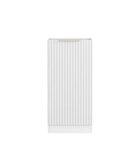 Noosa Laundry 415 White Base Cabinet with internal Drawer front