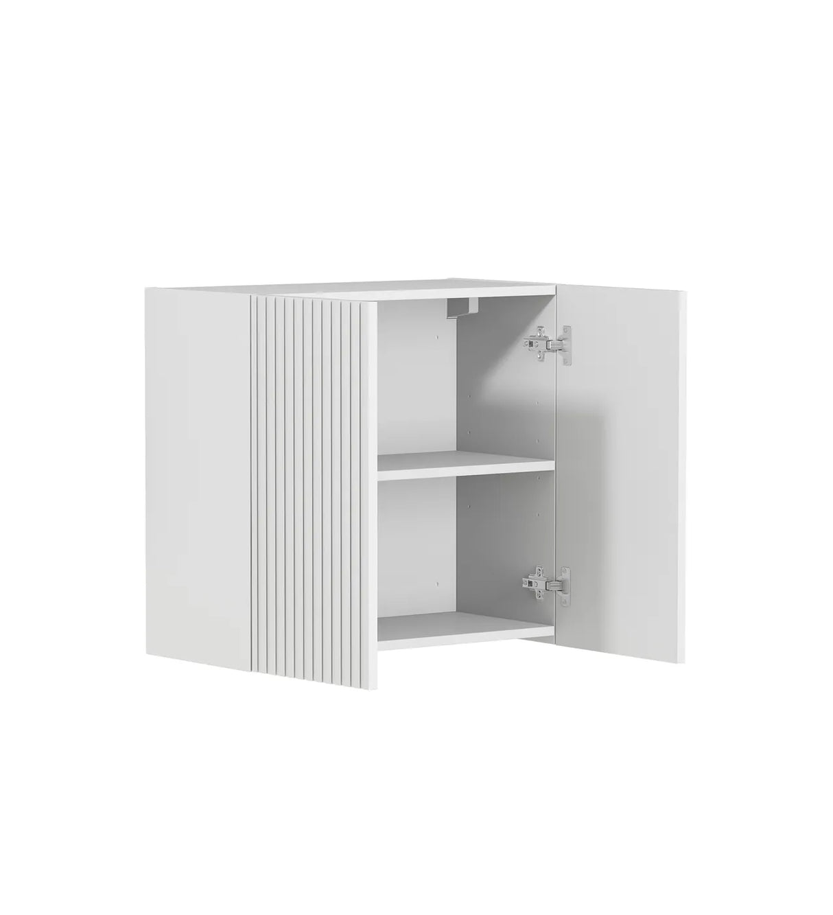 Open Noosa Laundry 630 Fluted White Wall Cabinet