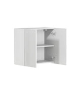 Open Noosa Laundry 630 Fluted White Wall Cabinet