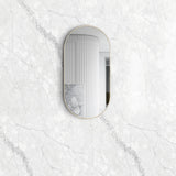 Noosa Oval Metal Framed Tuffi Mirror