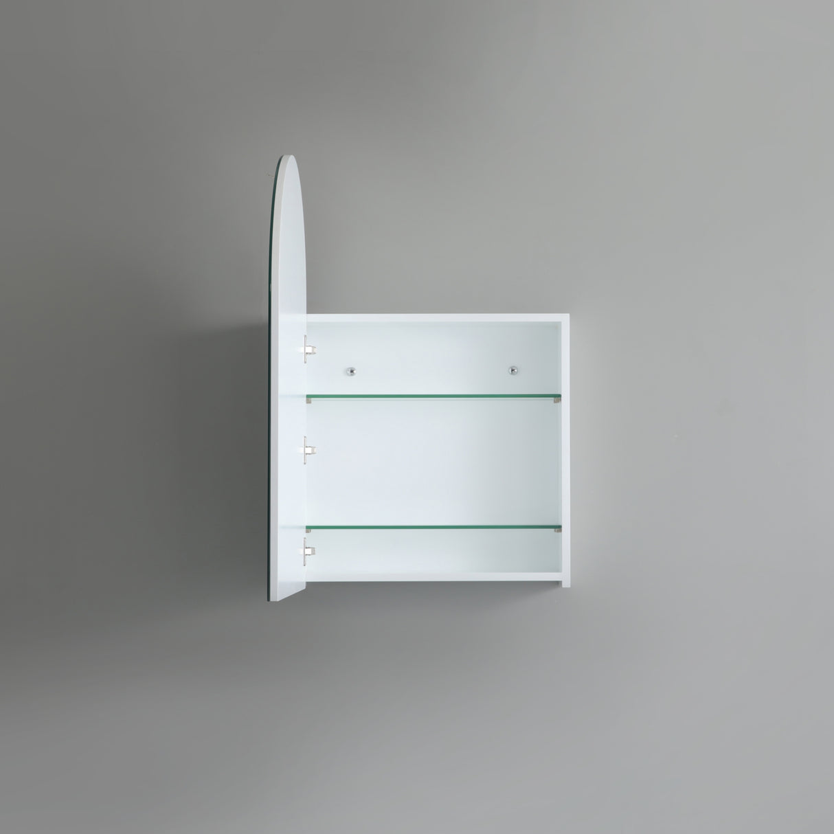 Olivia Arch Shaving Cabinet 900mm - Matte White