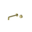 Qi Rund Progressive Basin / Bath Set Brushed Gold