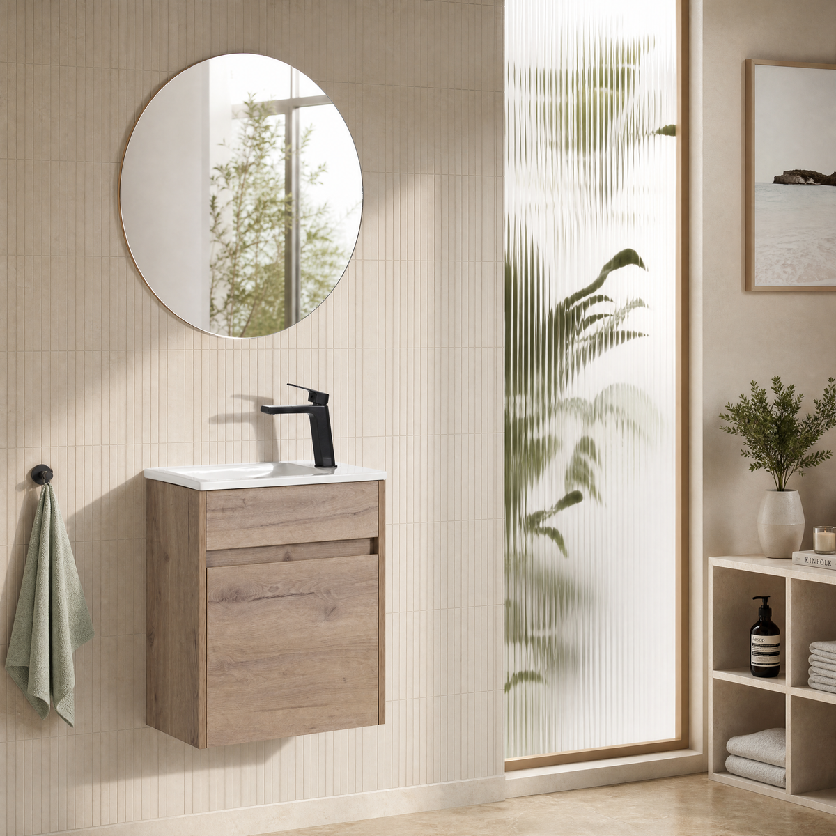 Revit wall hang vanity in 465mm size