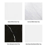 Different stone tops