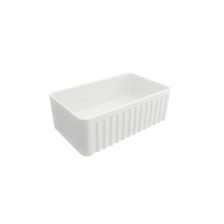 Novi 75 x 46 Fine Fireclay Gloss White Butler Sink