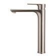 VOG - Brushed Nickel Tall Basin Mixer side view