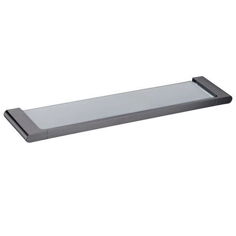 VOG - Gunmetal Glass Shelf