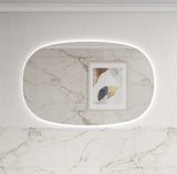 Valmont 1400mm Horizontal LED Mirror - Frameless