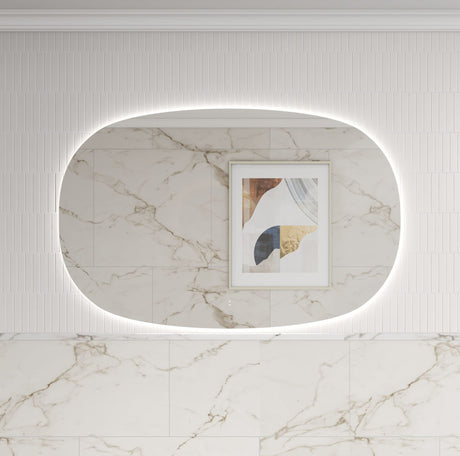 Valmont 1400mm Horizontal LED Mirror - Frameless