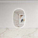 Valmont 580mm Vertical LED Mirror - Frameless