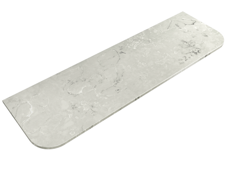 Marble-patterned surface on a white background