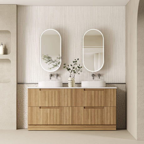 Lovina 1800mm Harvest Oak Floor Standing Vanity