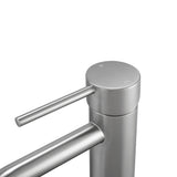 LUCID PIN - Brushed Nickel Basin Mixer