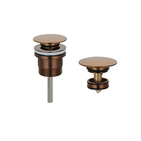bronze pop up waste