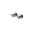 Brushed nickel wall top assembly