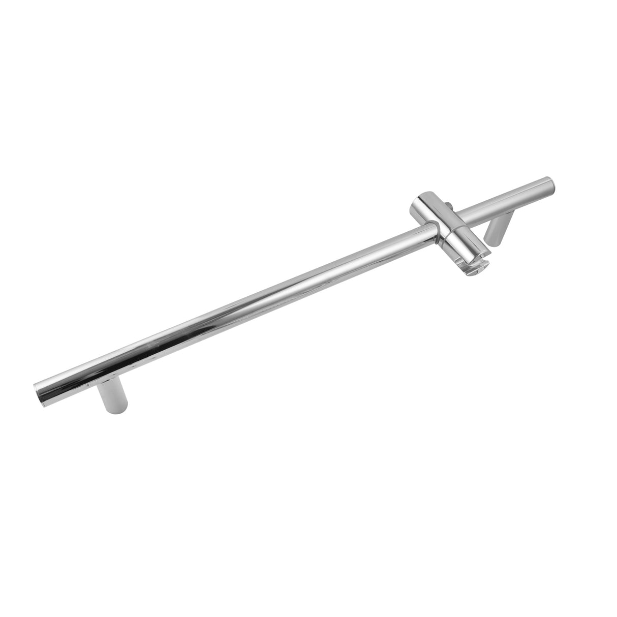 Chrome Shower Rail side