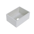 White square sink on a white background